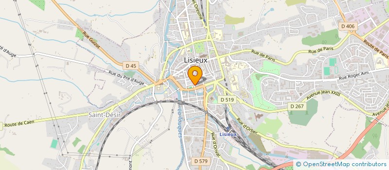 localisation de l'entreprise DIRECT VINS  LISIEUX