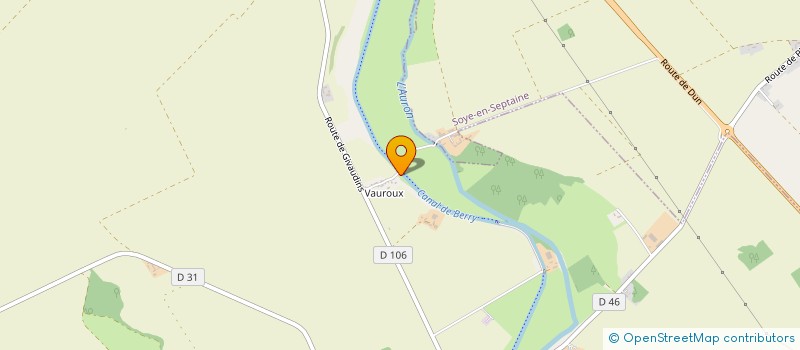 localisation de l'entreprise DIRECTAGRI 18  PLAIMPIED-GIVAUDINS