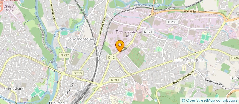 localisation de l'entreprise DIRECTE OUVERTURE ANGOULEME à L'ISLE-D'ESPAGNAC