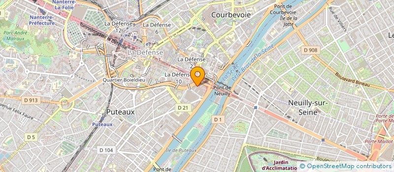 localisation de l'entreprise DIRECTEUR C.R.I.C.A. à PUTEAUX