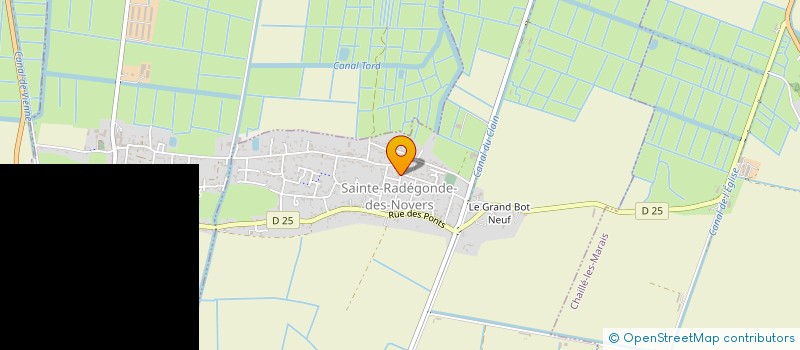 localisation de l'entreprise DIRECTIO  SAINTE-RADEGONDE-DES-NOYERS