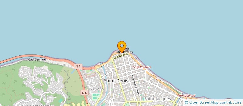 localisation de l'entreprise DIRECTION DE L'ENVIRONNEMENT DE L'AMENAGEMENT ET DU LOGEMENT REUNION à SAINT-DENIS