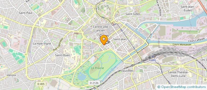 localisation de l'entreprise DIRECTION DEPARTEMENTALE DE L'EMPLOI, DU TRAVAIL ET DES SOLIDARITES CALVADOS à CAEN