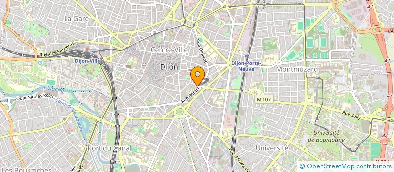localisation de l'entreprise DIRECTION DEPARTEMENTALE DE L'EMPLOI, DU TRAVAIL ET DES SOLIDARITES COTE-D'OR à DIJON