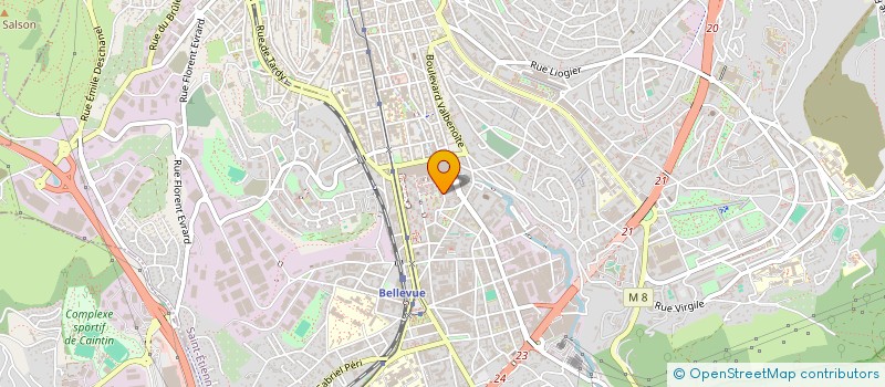 localisation de l'entreprise DIRECTION DEPARTEMENTALE DE L'EMPLOI, DU TRAVAIL ET DES SOLIDARITES LOIRE à SAINT-ETIENNE