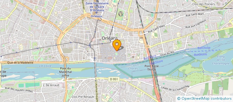 localisation de l'entreprise DIRECTION DEPARTEMENTALE DE L'EMPLOI, DU TRAVAIL ET DES SOLIDARITES LOIRET à ORLEANS