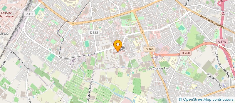 localisation de l'entreprise DIRECTION DEPARTEMENTALE DE L'EMPLOI, DU TRAVAIL ET DES SOLIDARITES MAINE-ET-LOIRE à ANGERS