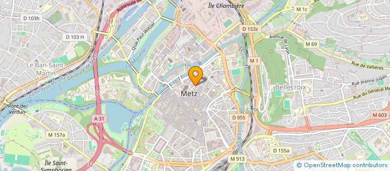 localisation de l'entreprise DIRECTION DEPARTEMENTALE DE L'EMPLOI, DU TRAVAIL ET DES SOLIDARITES MOSELLE à METZ