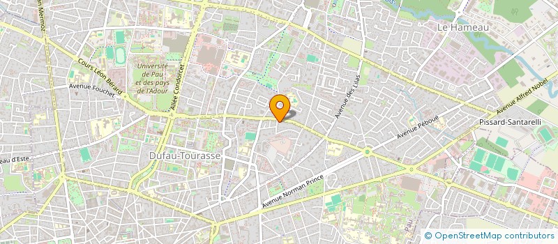 localisation de l'entreprise DIRECTION DEPARTEMENTALE DE L'EMPLOI, DU TRAVAIL ET DES SOLIDARITES PYRENEES-ATLANTIQUES à PAU