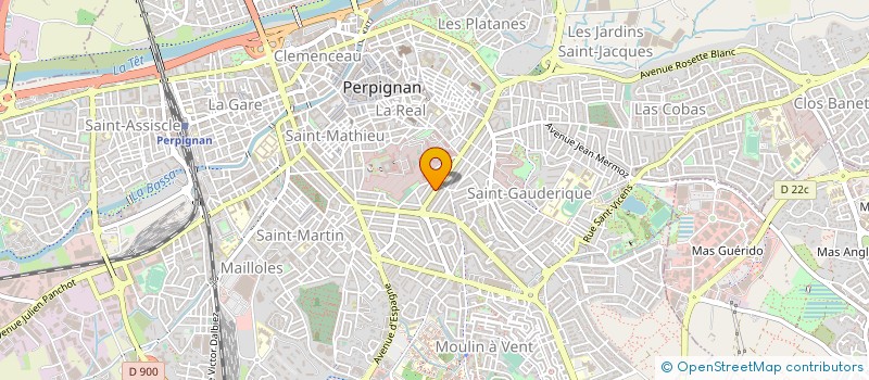 localisation de l'entreprise DIRECTION DEPARTEMENTALE DE L'EMPLOI, DU TRAVAIL ET DES SOLIDARITES PYRENEES-ORIENTALES  PERPIGNAN