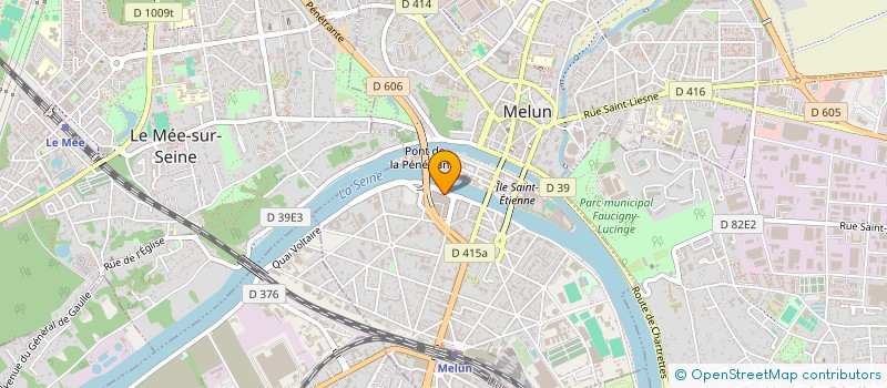 localisation de l'entreprise DIRECTION DEPARTEMENTALE DE L'EMPLOI, DU TRAVAIL ET DES SOLIDARITES SEINE-ET-MARNE  MELUN