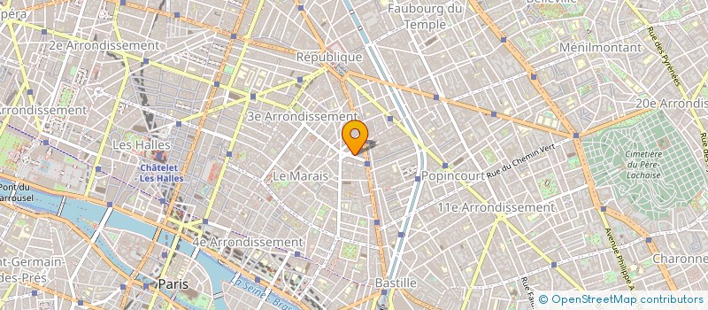 localisation de l'entreprise DIRECTION DEPARTEMENTALE DE LA PROTECTION DES POPULATIONS PARIS à PARIS