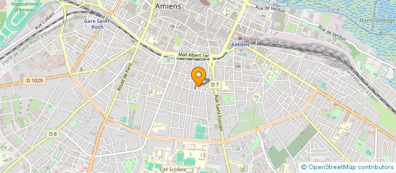 localisation de l'entreprise DIRECTION DEPARTEMENTALE DE LA PROTECTION DES POPULATIONS SOMME à AMIENS