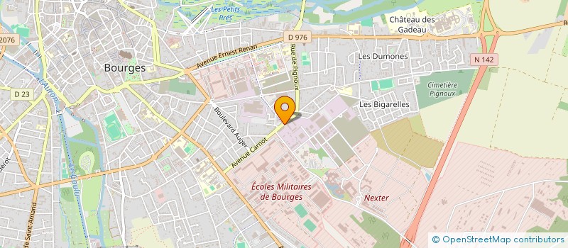localisation de l'entreprise DIRECTION DEPARTEMENTALE DES TERRITOIRES CHER à BOURGES
