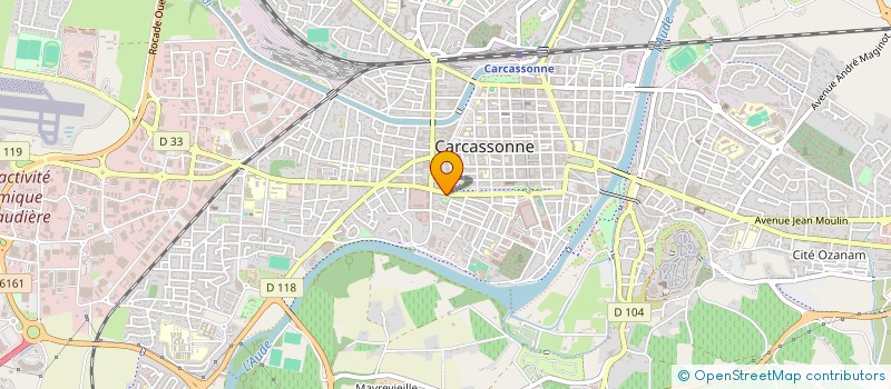localisation de l'entreprise DIRECTION DEPARTEMENTALE DES TERRITOIRES ET DE LA MER AUDE à CARCASSONNE