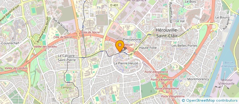 localisation de l'entreprise DIRECTION DEPARTEMENTALE DES TERRITOIRES ET DE LA MER CALVADOS à CAEN