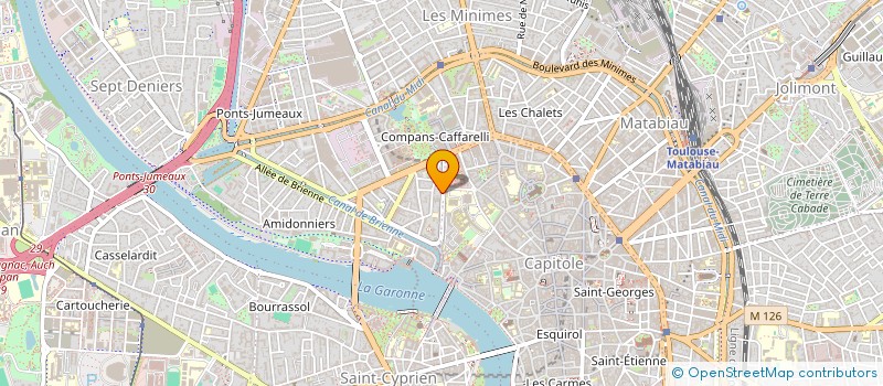 localisation de l'entreprise DIRECTION DEPARTEMENTALE DES TERRITOIRES HAUTE-GARONNE à TOULOUSE