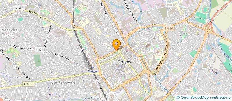 localisation de l'entreprise DIRECTION DEPARTEMENTALE FINANCES PUBLIQUES AUBE à TROYES