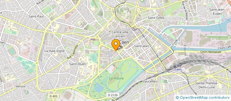 localisation de l'entreprise DIRECTION DEPARTEMENTALE FINANCES PUBLIQUES CALVADOS à CAEN