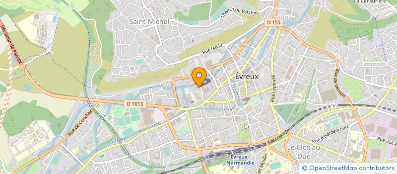 localisation de l'entreprise DIRECTION DEPARTEMENTALE FINANCES PUBLIQUES EURE à EVREUX