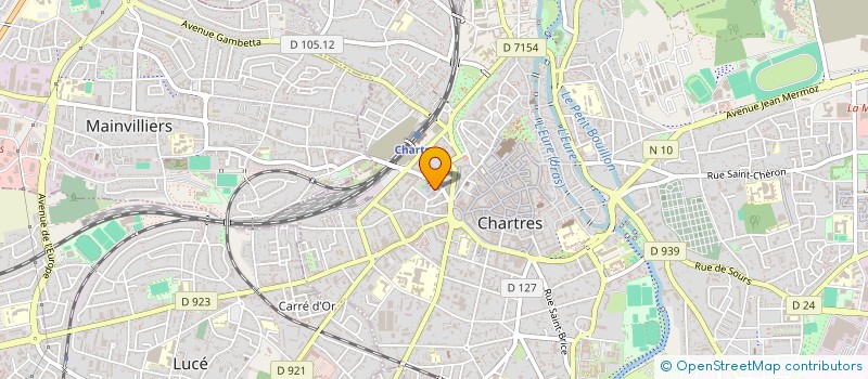 localisation de l'entreprise DIRECTION DEPARTEMENTALE FINANCES PUBLIQUES EURE ET LOIR à CHARTRES