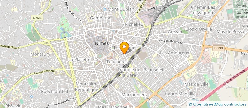localisation de l'entreprise DIRECTION DEPARTEMENTALE FINANCES PUBLIQUES GARD à NIMES