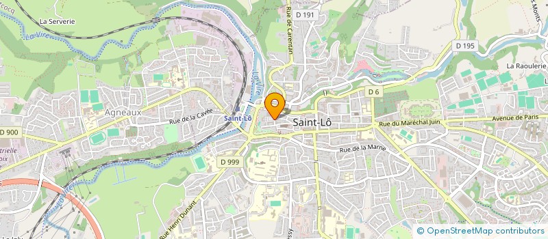 localisation de l'entreprise DIRECTION DEPARTEMENTALE FINANCES PUBLIQUES MANCHE à SAINT-LO