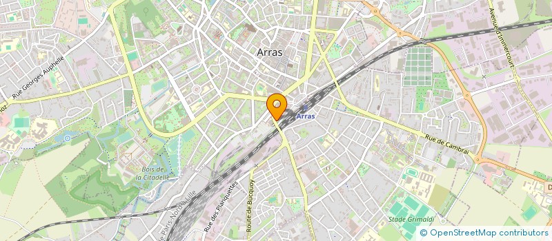 localisation de l'entreprise DIRECTION DEPARTEMENTALE FINANCES PUBLIQUES PAS DE CALAIS à ARRAS