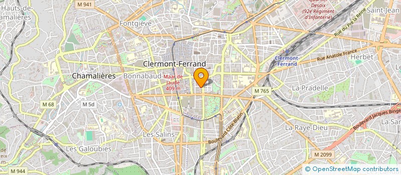 localisation de l'entreprise DIRECTION DEPARTEMENTALE FINANCES PUBLIQUES PUY DE DOME à CLERMONT-FERRAND