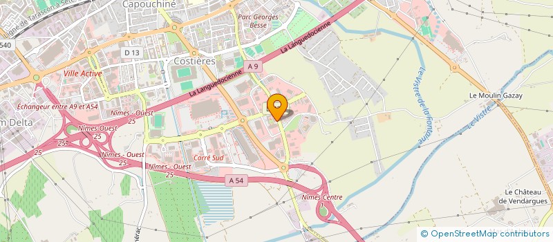 localisation de l'entreprise DIRECTION DEPARTEMENTALE PROTECTION POPULATIONS GARD à NIMES