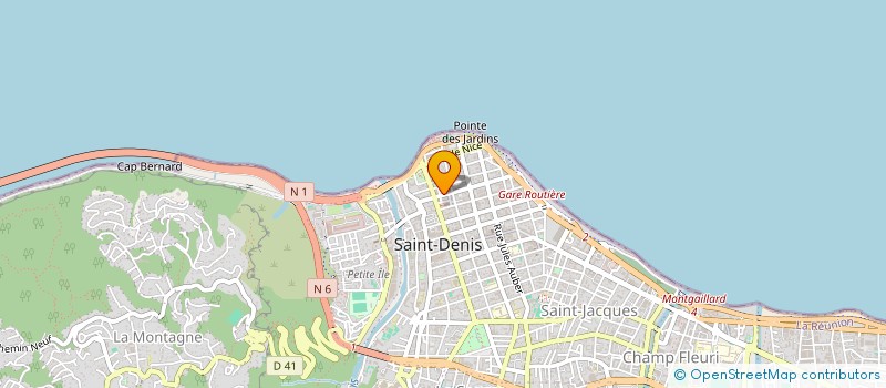 localisation de l'entreprise DIRECTION DES AFFAIRES CULTURELLES REUNION à SAINT-DENIS