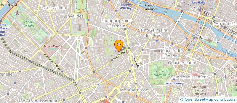 localisation de l'entreprise DIRECTION DES AFFAIRES JURIDIQUES à PARIS