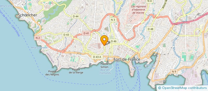 localisation de l'entreprise DIRECTION DES OEUVRES à FORT-DE-FRANCE