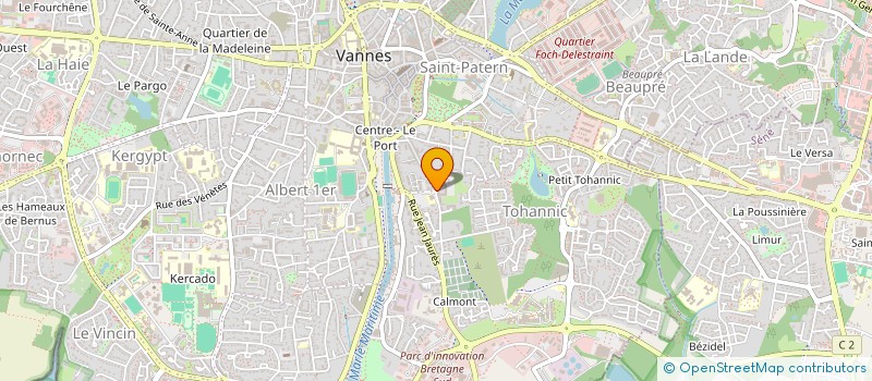 localisation de l'entreprise DIRECTION DES OEUVRES DIOCESAINES à VANNES