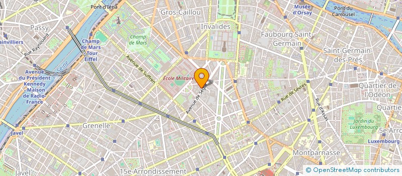 localisation de l'entreprise DIRECTION DES SERVICES ADMINISTRATIFS ET FINANCIERS à PARIS