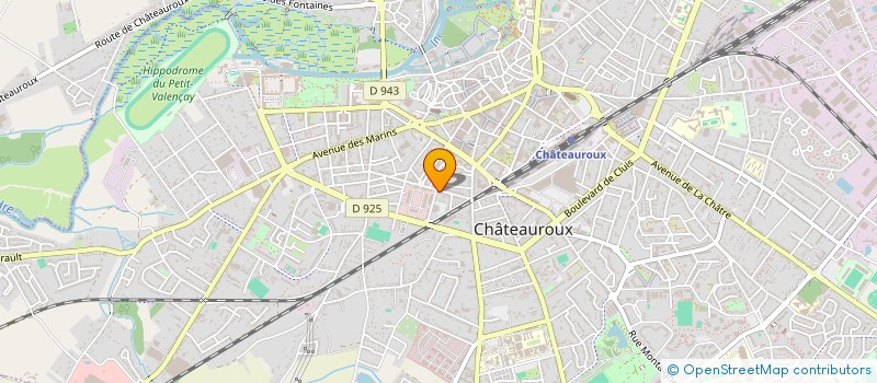 localisation de l'entreprise DIRECTION DES SERVICES DEPARTEMENTAUX DE L'EDUCATION NATIONALE DE L'INDRE à CHATEAUROUX