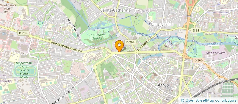 localisation de l'entreprise DIRECTION DES SERVICES DEPARTEMENTAUX DE L EDUCATION NATIONALE DU PAS DE CALAIS à ARRAS