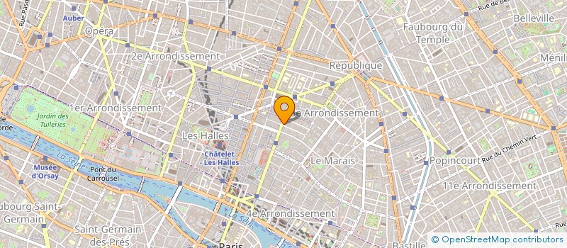 localisation de l'entreprise DIRECTION GENERALE DE LA CREATION ARTISTIQUE à PARIS