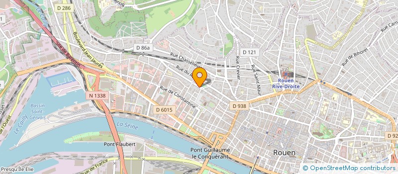 localisation de l'entreprise DIRECTION GRID SAS à ROUEN