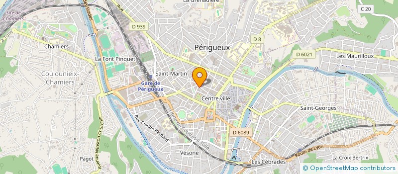 localisation de l'entreprise DIRECTION INTERDEPARTEMENTALE DE LA POLICE NATIONALE DE LA DORDOGNE à PERIGUEUX