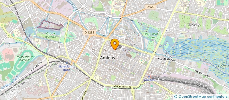 localisation de l'entreprise DIRECTION INTERDEPARTEMENTALE DE LA POLICE NATIONALE DE LA SOMME à AMIENS