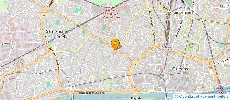 localisation de l'entreprise DIRECTION INTERDEPARTEMENTALE DE LA POLICE NATIONALE DU LOIRET à ORLEANS