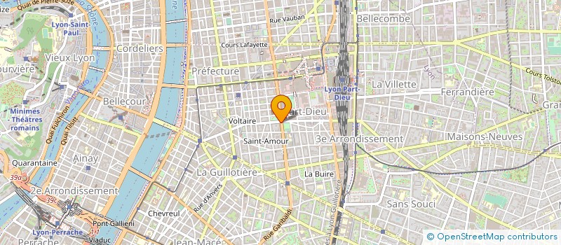 localisation de l'entreprise DIRECTION INTERDEPARTEMENTALE DES ROUTES CENTRE-EST  LYON