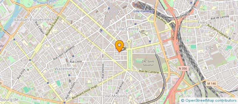 localisation de l'entreprise DIRECTION INTERDEPARTEMENTALE DES ROUTES NORD à LILLE