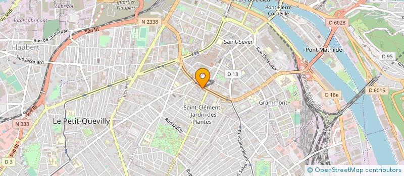 localisation de l'entreprise DIRECTION INTERDEPARTEMENTALE DES ROUTES NORD-OUEST à ROUEN