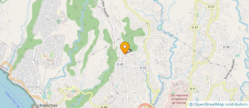 localisation de l'entreprise DIRECTION INTERREGIONALE DES DOUANES ANTILLES-GUYANE  FORT-DE-FRANCE