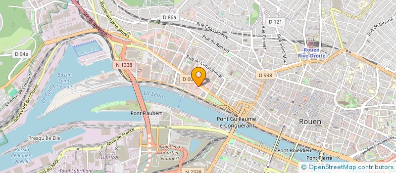 localisation de l'entreprise DIRECTION INTERREGIONALE DES DOUANES NORMANDIE à ROUEN