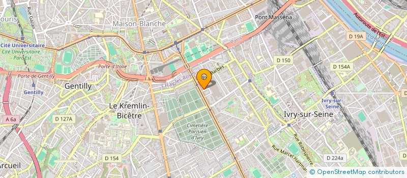 localisation de l'entreprise DIRECTION NATIONALE DU RENSEIGNEMENT ET DES ENQUETES DOUANIERES à IVRY-SUR-SEINE