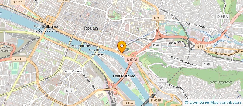 localisation de l'entreprise DIRECTION REGIONALE DE L'ECONOMIE, DE L'EMPLOI, DU TRAVAIL ET DES SOLIDARITES NORMANDIE à ROUEN