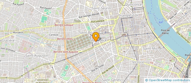 localisation de l'entreprise DIRECTION REGIONALE DE L ECONOMIE, DE L EMPLOI, DU TRAVAIL ET DES SOLIDARITES NOUVELLE AQUITAINE à BORDEAUX